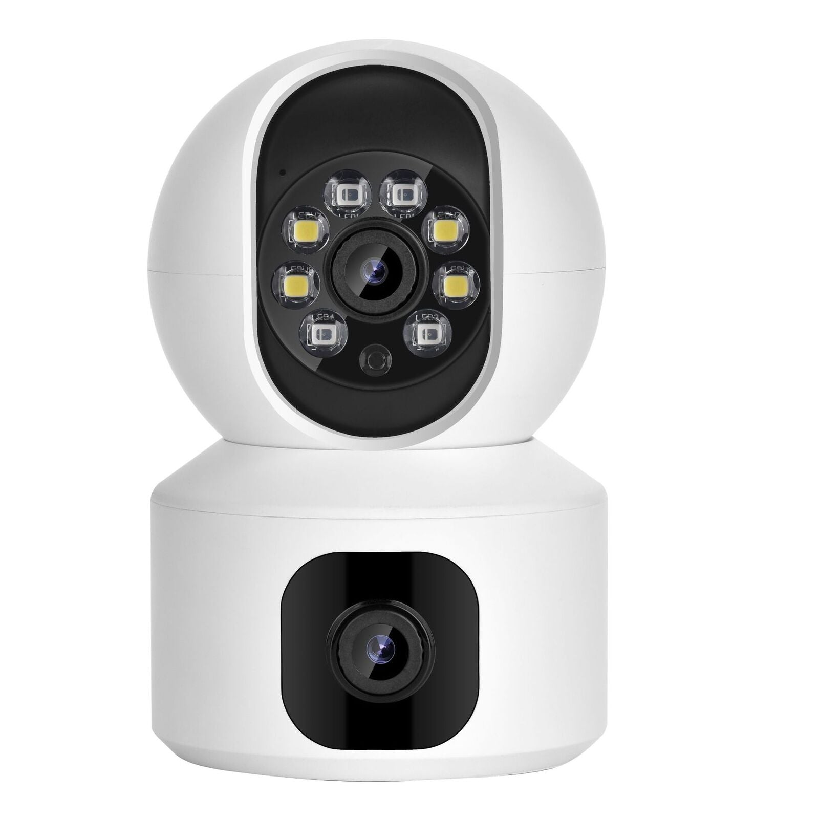 WIFI Camera 2K 4MP Dual Lens Night Vision Camera Home Security Baby IP Monitor