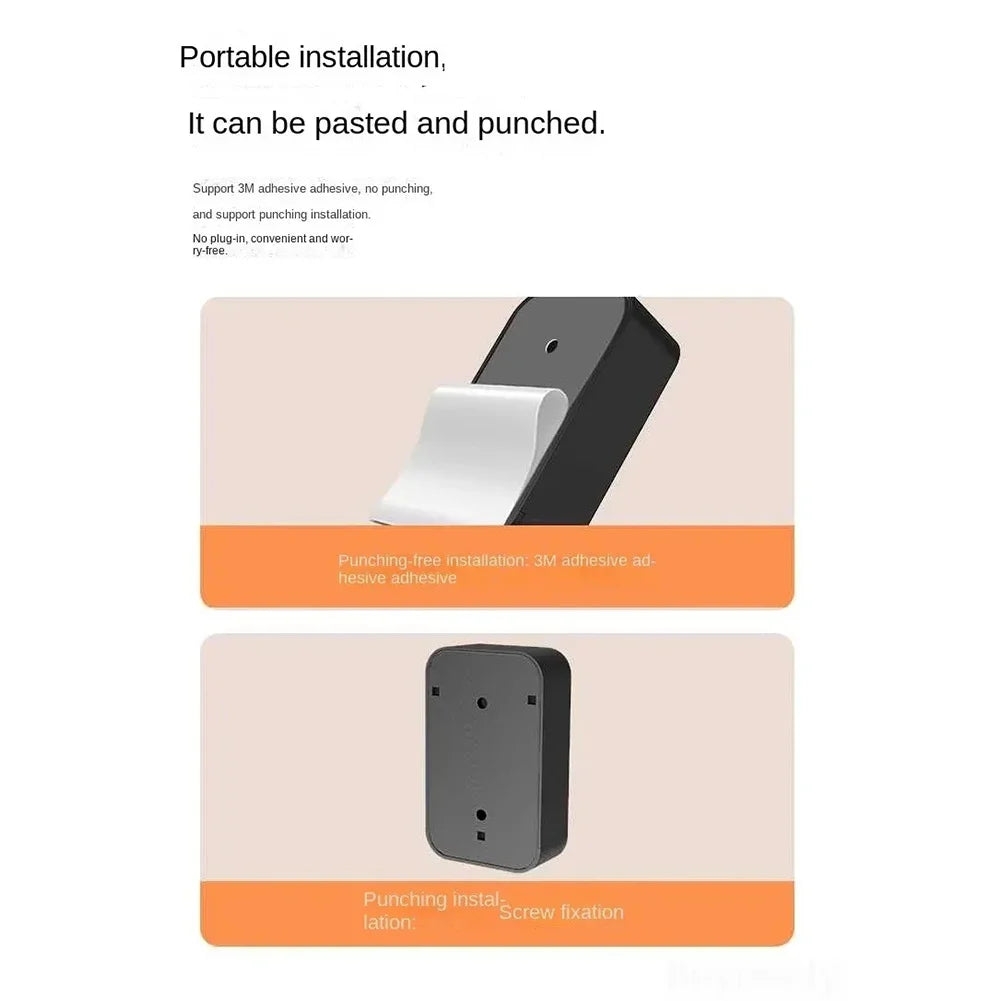 WIFI Smart Wireless Remote Video Doorbell Camera High-Definition Infrared Visual Doorbell Two-Way Calls Security Doorbell D9